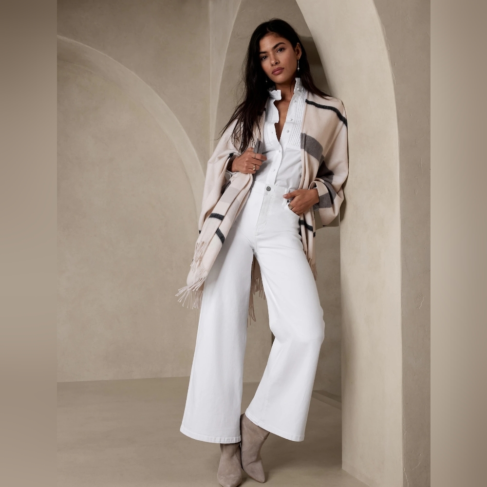 High Rise Wide Leg Jean